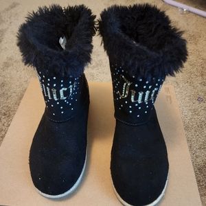 Juicy Couture Black Bling Boots